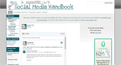 Desktop Screenshot of handbook.assistnz.com